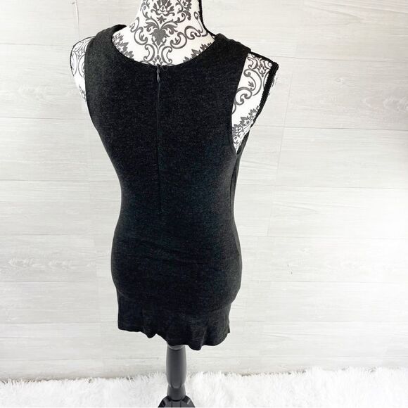 McQ Alexander McQueen Ruched Cowlneck Sleeveless Tunic Top - Picture 4 of 8